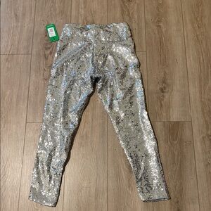 Tipsy Elves Sequin Leggings, medium NWT